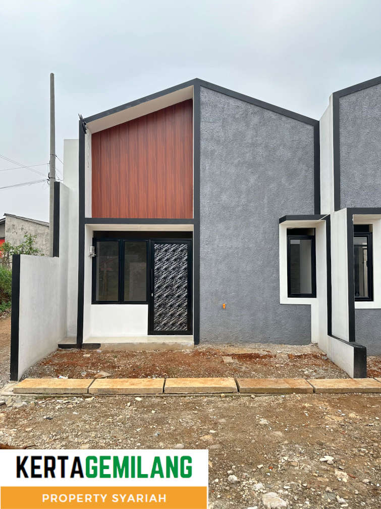 fasad omah33 rumah kpr bank syariah citayam